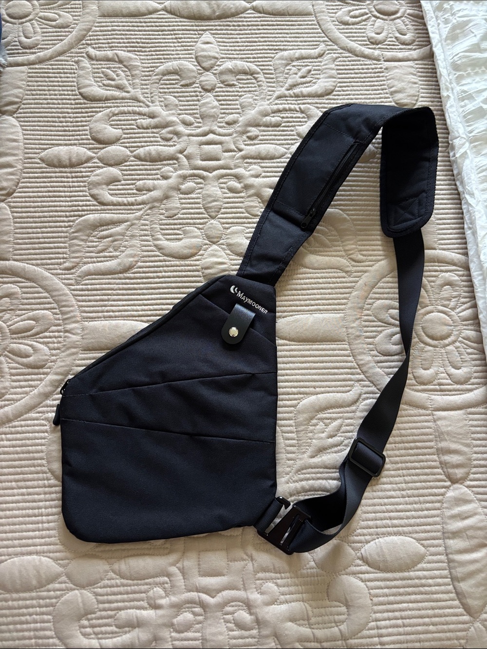 Black Crossbody Sling Bag
